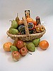 Fruit and Cheese Gourmet Gift Basket